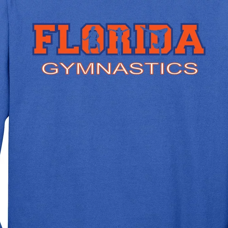 Florida Gymnastics Tumbling Gear Gymnast Aerobic Dance Gift Tall Long Sleeve T-Shirt