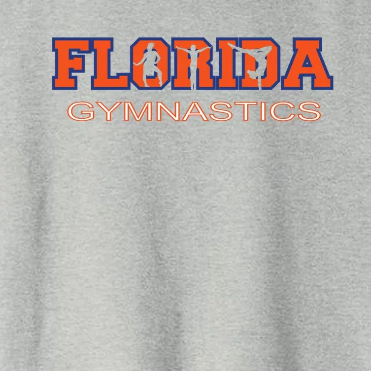 Florida Gymnastics Tumbling Gear Gymnast Aerobic Dance Gift Women's Crop Top Tee