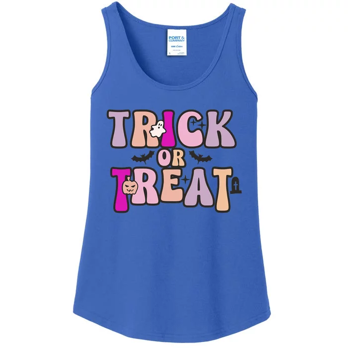 Fall Graphic Teestrick Or Treat Gift Ladies Essential Tank