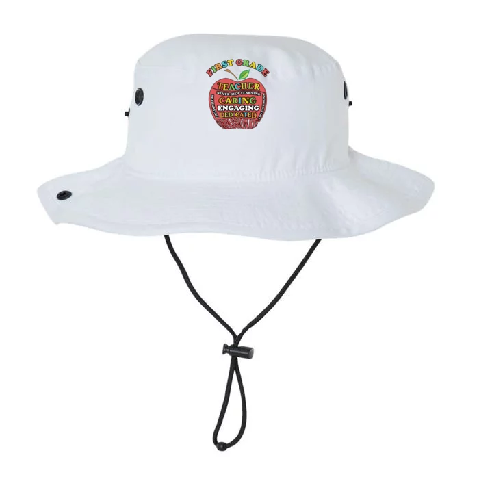 First Grade Teacher Life 1St Grade Teacher Gift Legacy Cool Fit Booney Bucket Hat