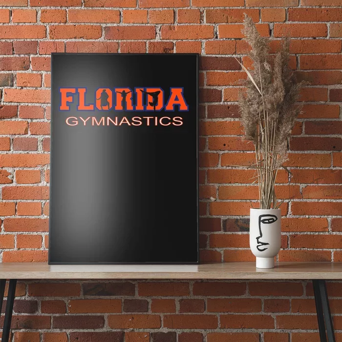 Florida Gymnastics Tumbling Gear Gymnast Aerobic Dance Poster