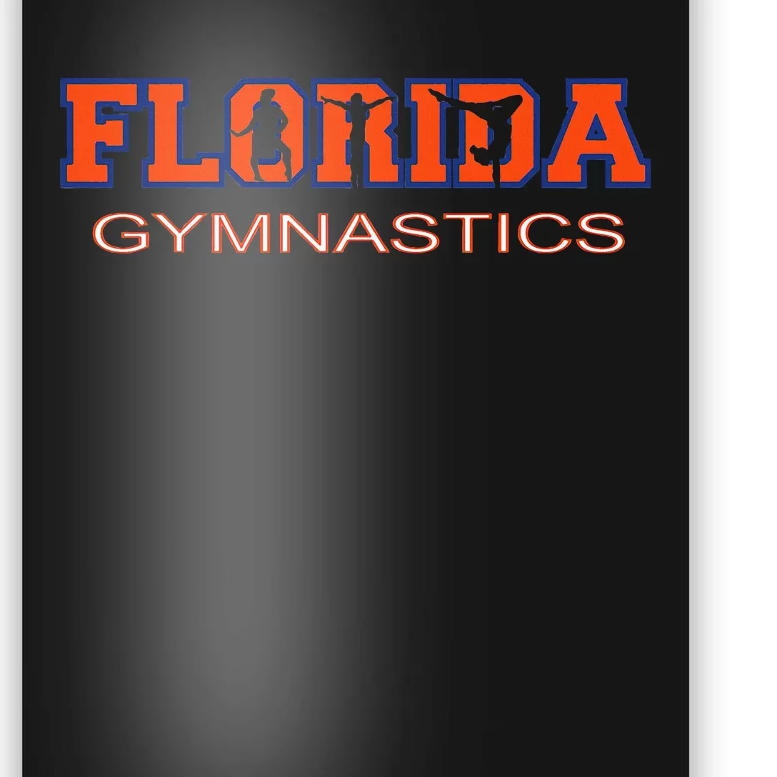 Florida Gymnastics Tumbling Gear Gymnast Aerobic Dance Poster