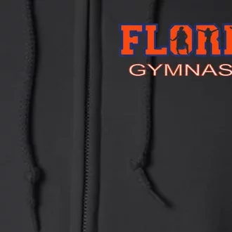 Florida Gymnastics Tumbling Gear Gymnast Aerobic Dance Full Zip Hoodie