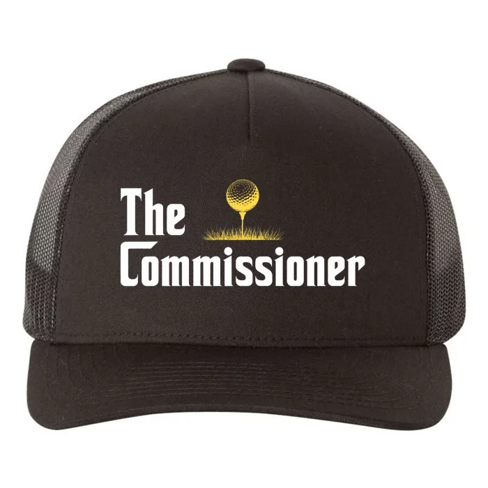 Funny Golfer The Commissioner Golf League Golfing Yupoong Adult 5-Panel Trucker Hat