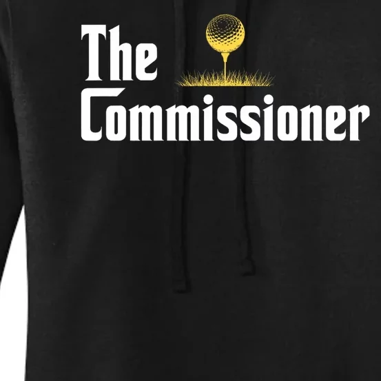 Funny Golfer The Commissioner Golf League Golfing Women's Pullover Hoodie