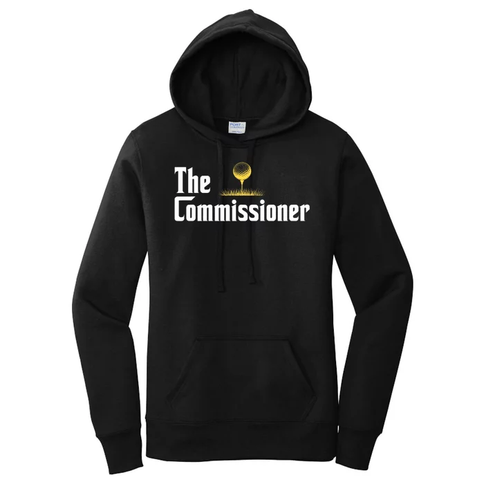 Funny Golfer The Commissioner Golf League Golfing Women's Pullover Hoodie