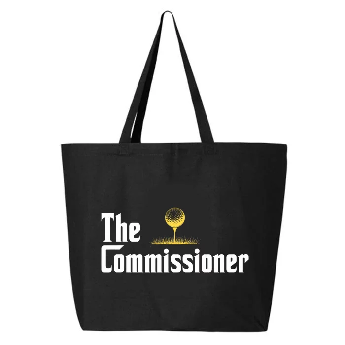 Funny Golfer The Commissioner Golf League Golfing 25L Jumbo Tote