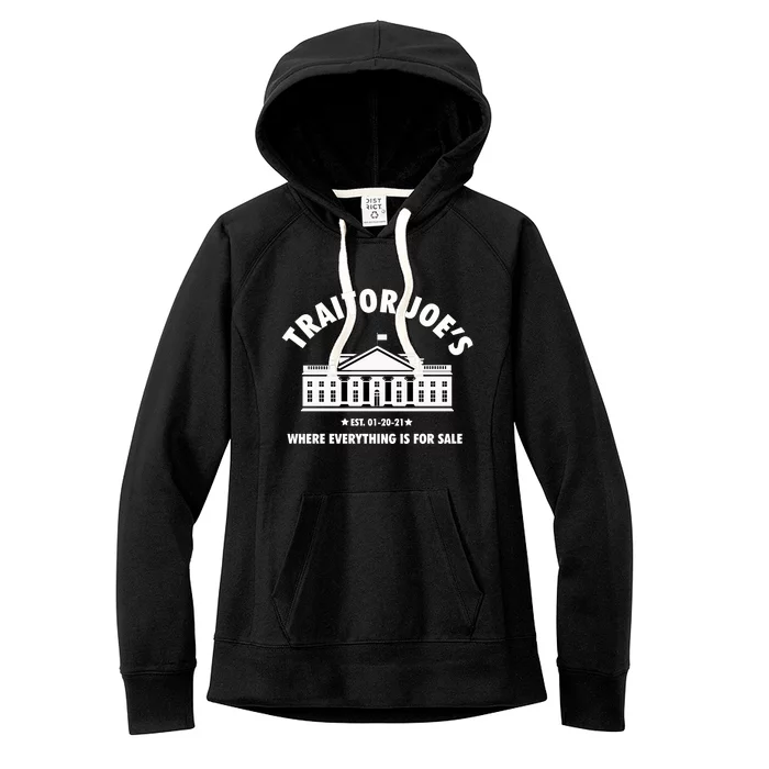 Funny Gift Traitor Joes Est 01 20 21 Gift Women's Fleece Hoodie