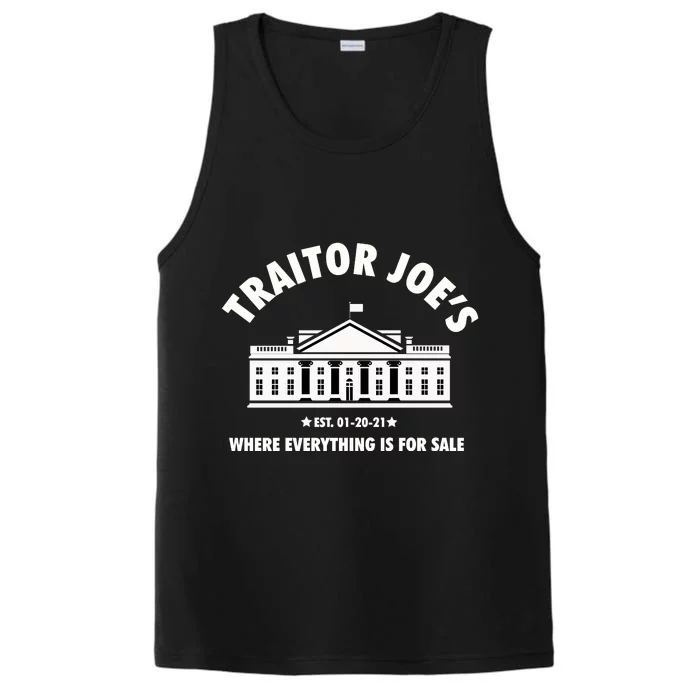 Funny Gift Traitor Joes Est 01 20 21 Gift Performance Tank