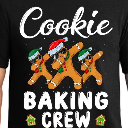 Funny Gingerbread Team Cookie Baking Crew Christmas Family Meaningful Gift Pajama Set