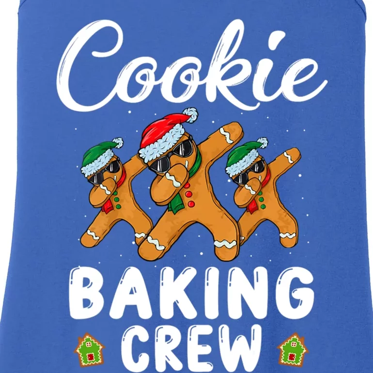 Funny Gingerbread Team Cookie Baking Crew Christmas Family Meaningful Gift Ladies Essential Tank