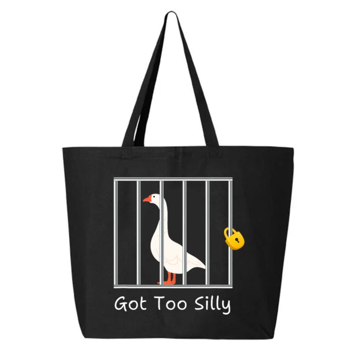 Funny Got Too Silly Silly Goose 25L Jumbo Tote