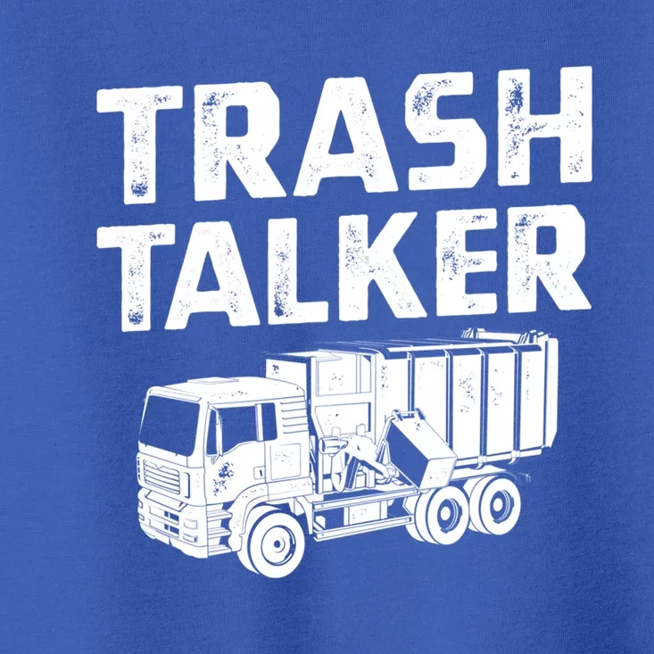 Funny Garbage Truck Trash Talker Recycling Garbage Cool Gift Toddler T-Shirt