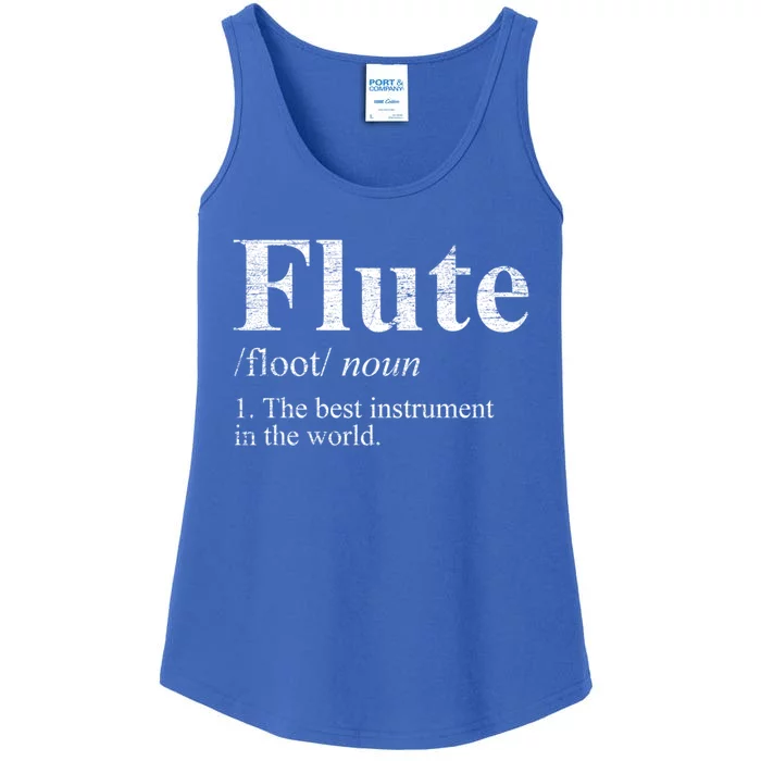 Flute Gift The Best Instrut In The World Ladies Essential Tank