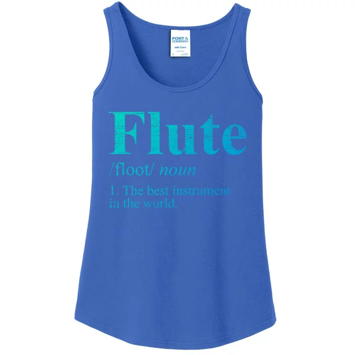 Flute Gift The Best Instrut In The World Ladies Essential Tank