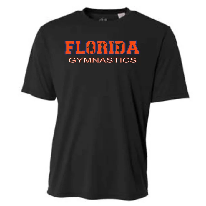 Florida Gymnastics Tumbling Gear Gymnast Aerobic Dance Cooling Performance Crew T-Shirt