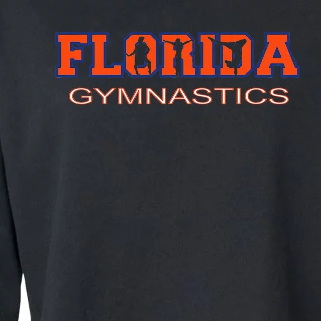 Florida Gymnastics Tumbling Gear Gymnast Aerobic Dance Cropped Pullover Crew