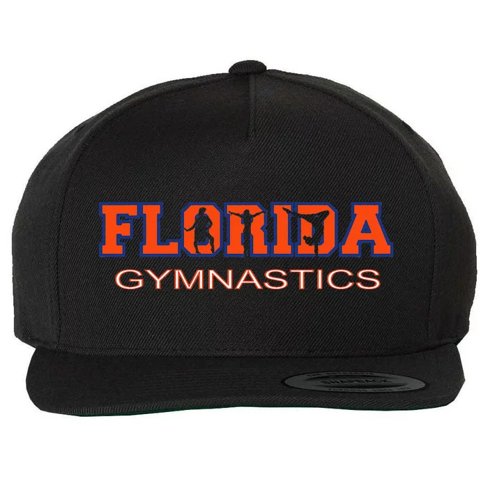 Florida Gymnastics Tumbling Gear Gymnast Aerobic Dance Wool Snapback Cap