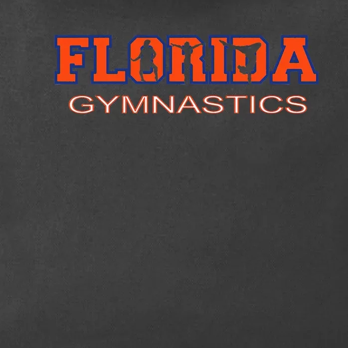 Florida Gymnastics Tumbling Gear Gymnast Aerobic Dance Zip Tote Bag