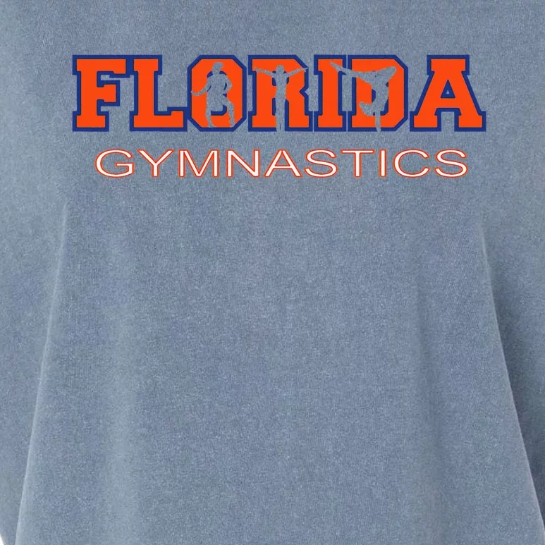 Florida Gymnastics Tumbling Gear Gymnast Aerobic Dance Garment-Dyed Women's Muscle Tee