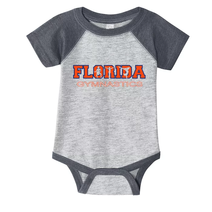 Florida Gymnastics Tumbling Gear Gymnast Aerobic Dance Infant Baby Jersey Bodysuit