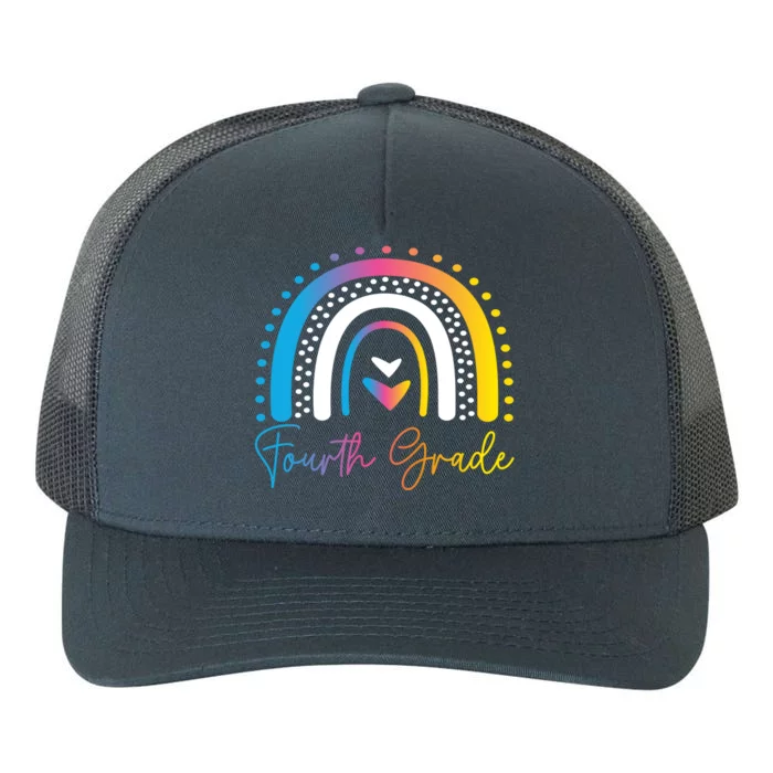 Fourth Grade Team 4Th Grade Team Fourth Grade Team Rainbow Gift Yupoong Adult 5-Panel Trucker Hat