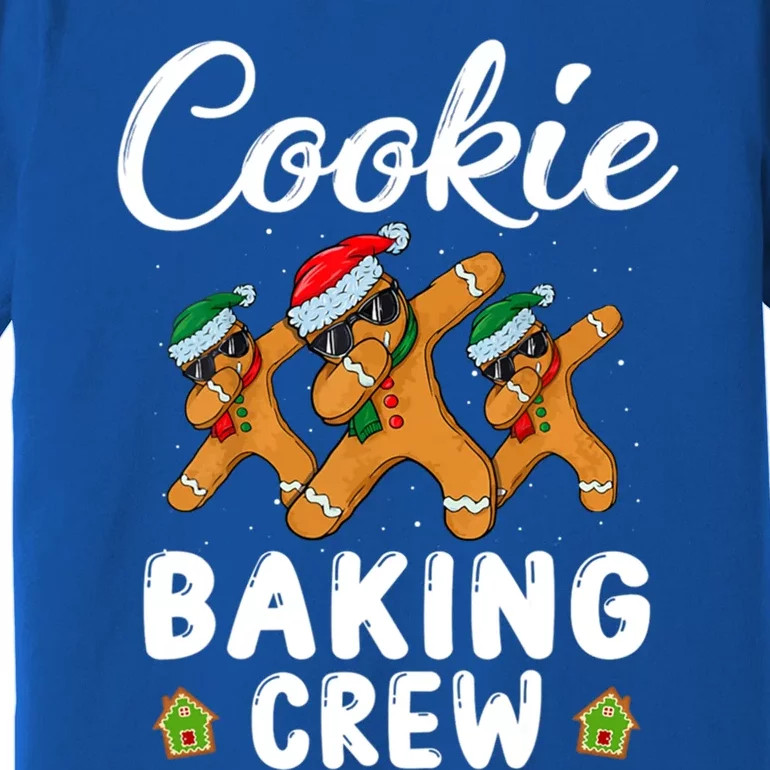 Funny Gingerbread Team Cookie Baking Crew Christmas Family Gift Premium T-Shirt