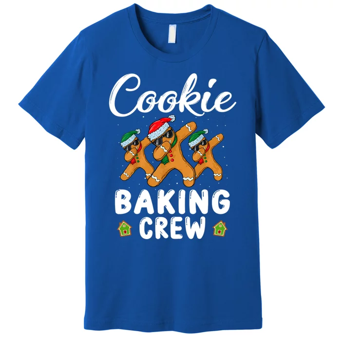 Funny Gingerbread Team Cookie Baking Crew Christmas Family Gift Premium T-Shirt