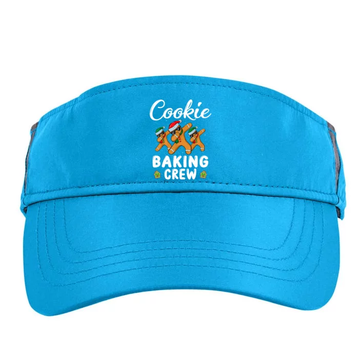 Funny Gingerbread Team Cookie Baking Crew Christmas Family Gift Adult Drive Performance Visor