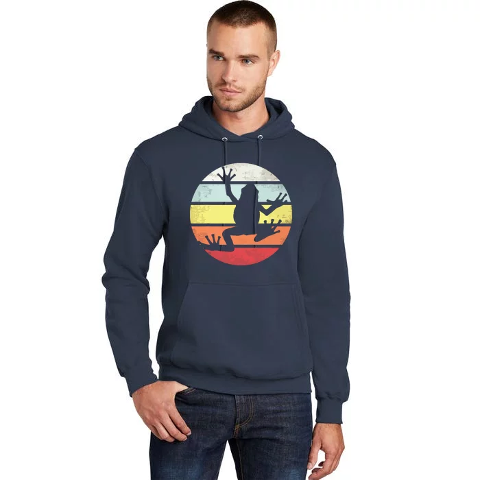 Funny Graphic Tree Frog Design Made With Love Tall Hoodie