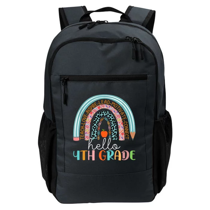 Fourth Grade Team Hello 4Th Grade Rainbow Teacher Gift Daily Commute Backpack