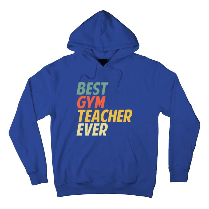 Funny Gym Teacher Art Pe Teacher Appreciation Gift Tall Hoodie