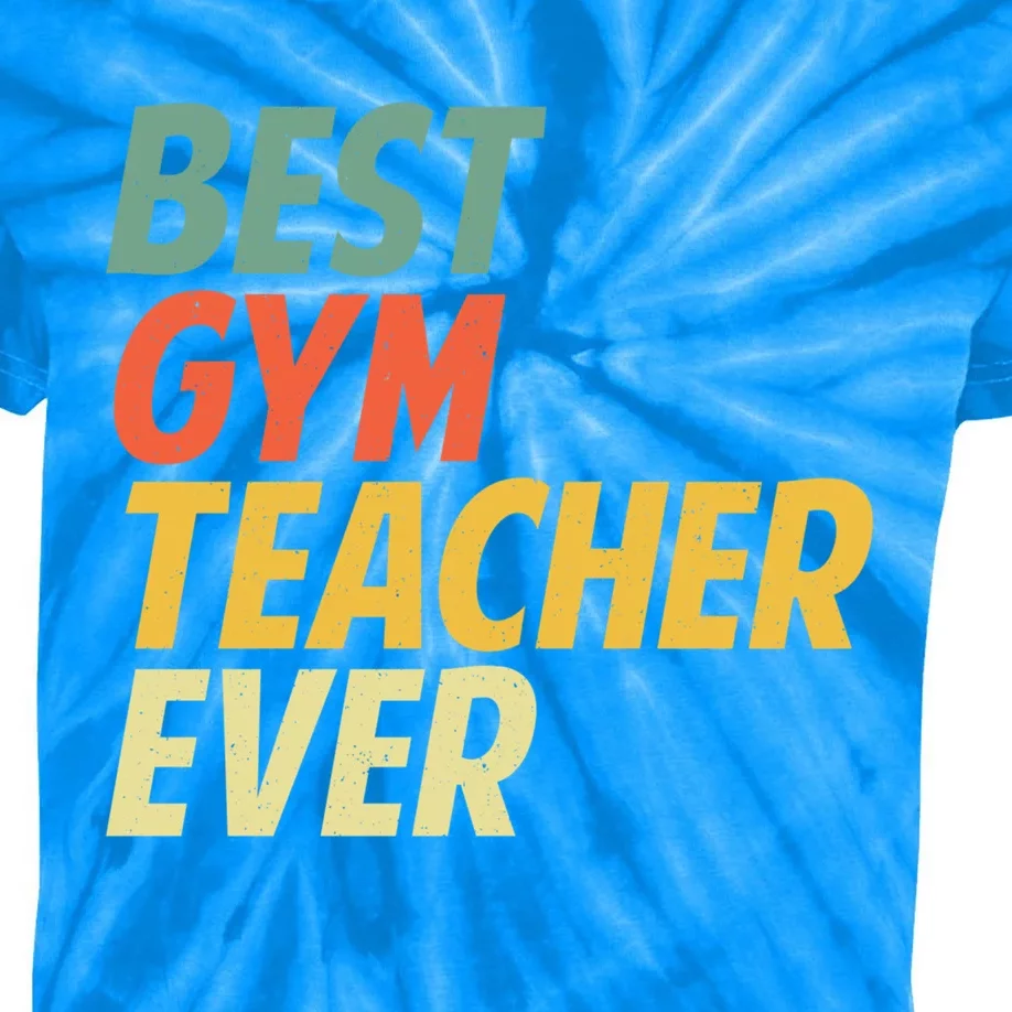 Funny Gym Teacher Art Pe Teacher Appreciation Gift Kids Tie-Dye T-Shirt