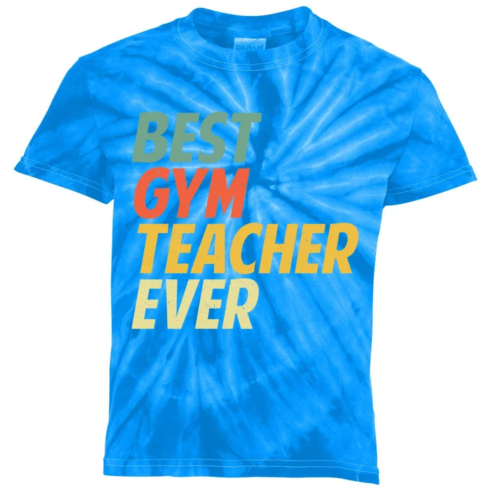 Funny Gym Teacher Art Pe Teacher Appreciation Gift Kids Tie-Dye T-Shirt