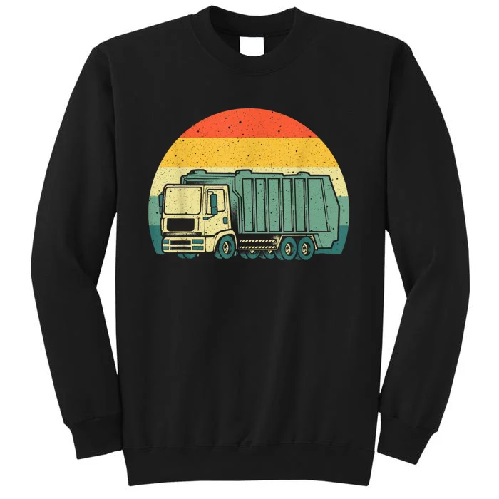 Funny Garbage Truck Design For Kids Trash Truck Tall Sweatshirt