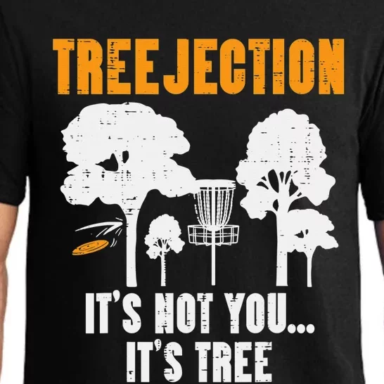 Frisbee Golf Trees dont care about your feelings Disc Golf Pajama Set