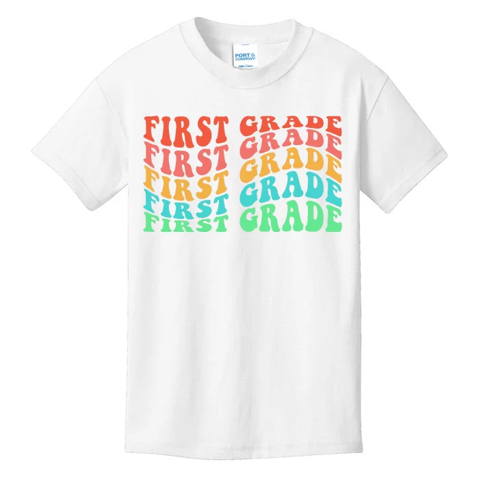 First Grade Teacher 1st Grade Teacher Elementary School Kids T-Shirt