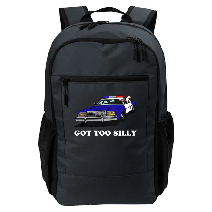 Funny Got Too Silly Goose Daily Commute Backpack