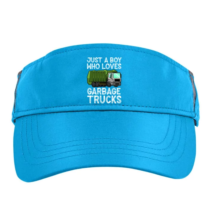 Funny Garbage Truck Design For Boys Toddler Men Trash Truck Gift Adult Drive Performance Visor