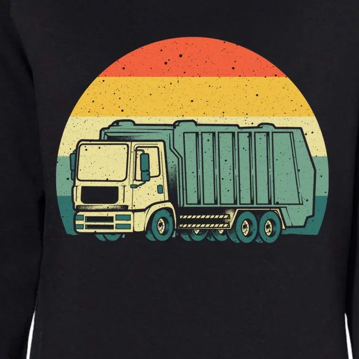 Funny Garbage Truck Design For Kids Men Women Trash Truck Gift Womens California Wash Sweatshirt