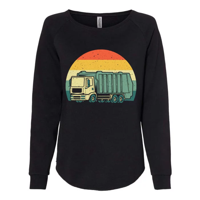 Funny Garbage Truck Design For Kids Men Women Trash Truck Gift Womens California Wash Sweatshirt