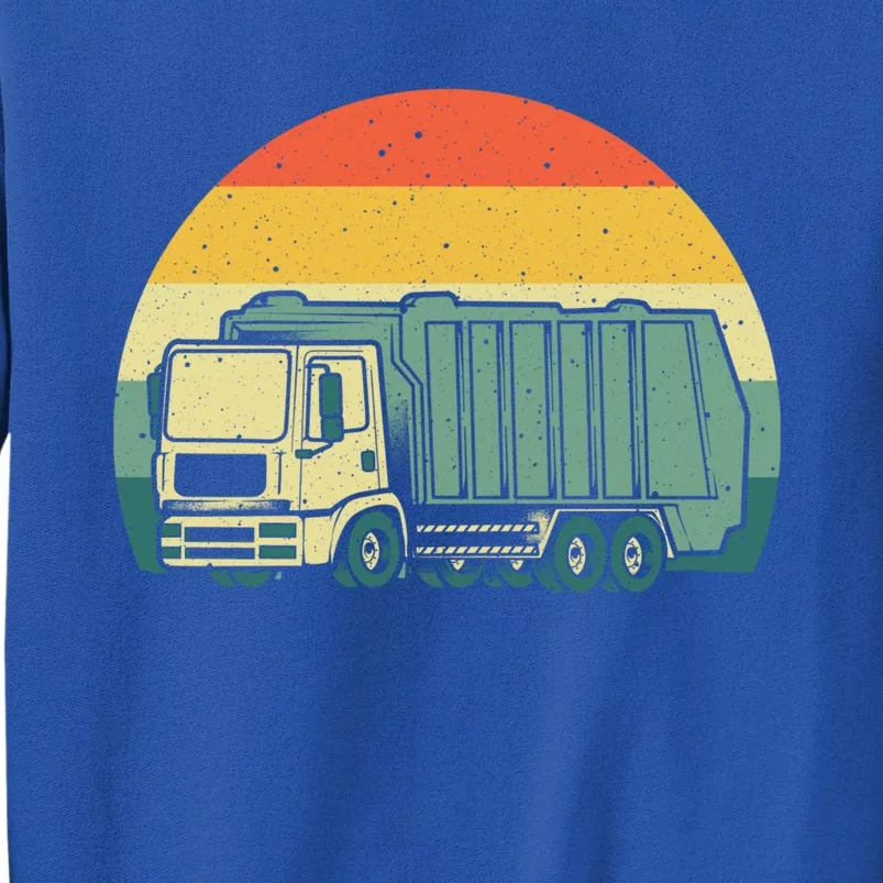 Funny Garbage Truck Design For Kids Men Women Trash Truck Gift Tall Sweatshirt