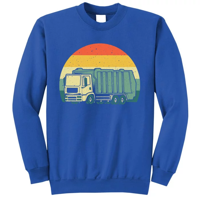 Funny Garbage Truck Design For Kids Men Women Trash Truck Gift Tall Sweatshirt