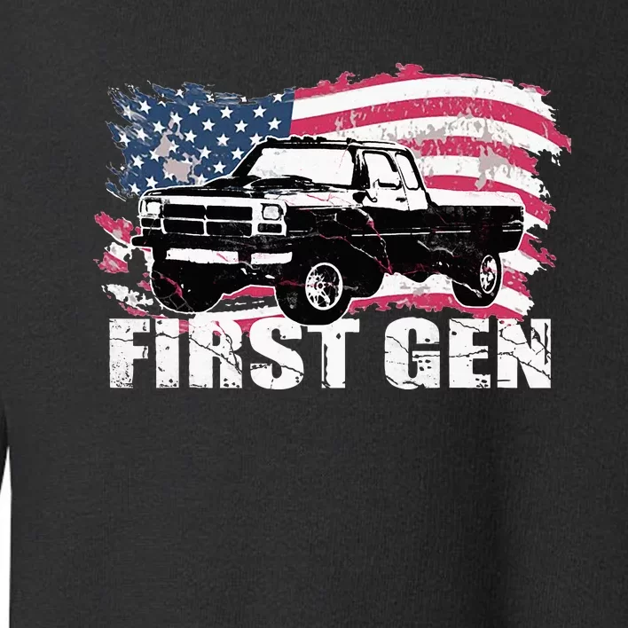 First Gen Truck Squarebody First Generation Toddler Sweatshirt