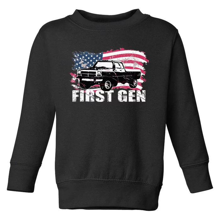 First Gen Truck Squarebody First Generation Toddler Sweatshirt