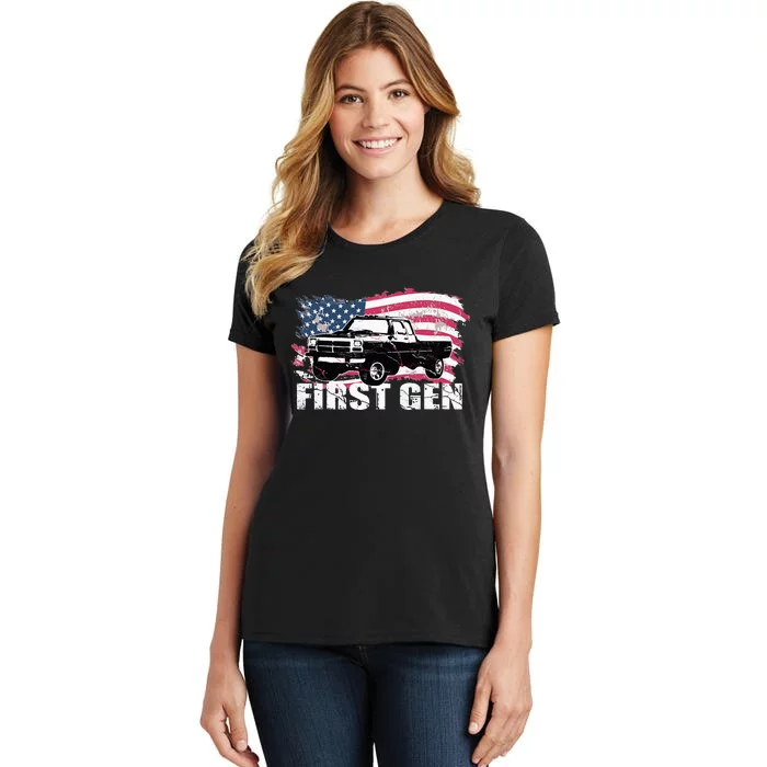 First Gen Truck Squarebody First Generation Women's T-Shirt