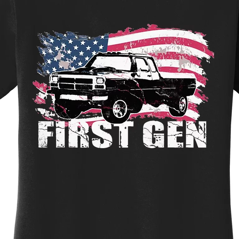 First Gen Truck Squarebody First Generation Women's T-Shirt