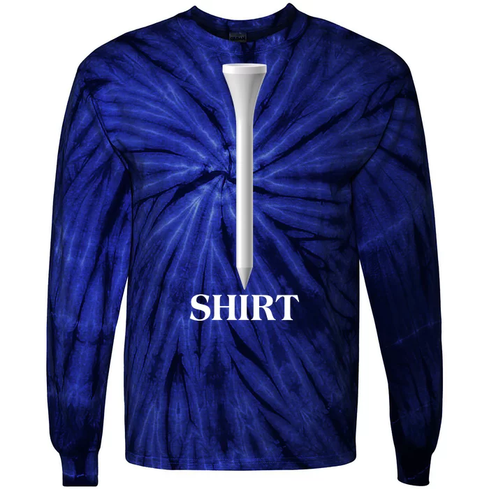 Funny Golf Tee Golf Lover Tie-Dye Long Sleeve Shirt