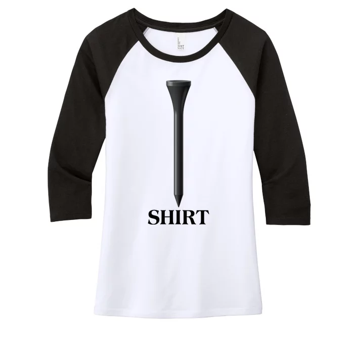 Funny Golf Tee Golf Lover Women's Tri-Blend 3/4-Sleeve Raglan Shirt