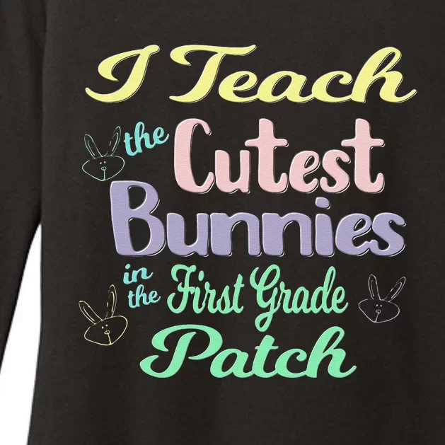 First Grade Teacher For Spring And Easter Womens CVC Long Sleeve Shirt